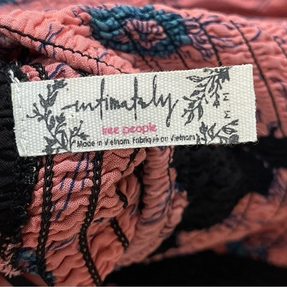 Free People‎ Heatwave Printed Maxi Slip Sleeveless Dress Size Medium Women